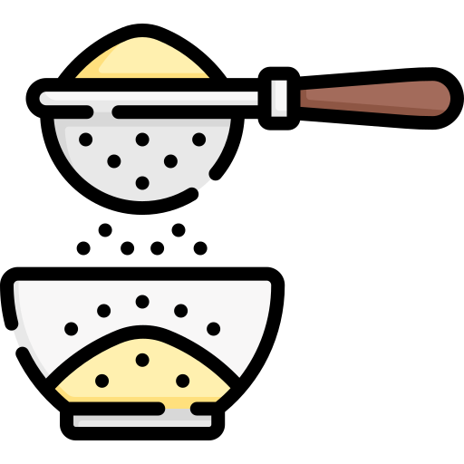 Tamizar los productos